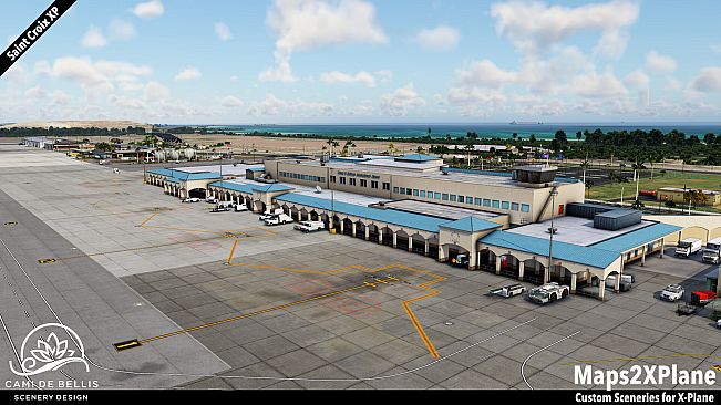 X-Plane 12 Add-on: Aerosoft - Saint Croix XP