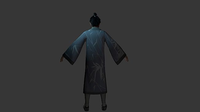 探灵笔记-古墓地宫系列：穆正英·竹纹绉得罗（附送29999灵币）