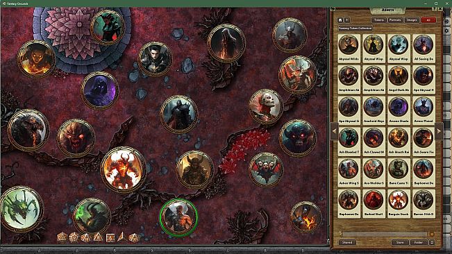 Fantasy Grounds - Fantasy Token Collection - Abyss 01