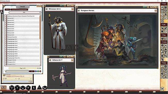 Fantasy Grounds - Battlezoo Ancestries: Classic Creatures