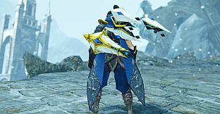 Monster Hunter Rise - "Lost Code: Jura" Hunter layered weapon (Heavy Bowgun)