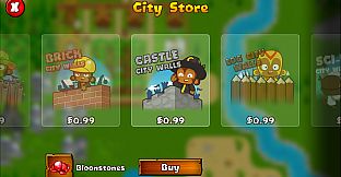 Bloons Monkey City - Castle City Walls