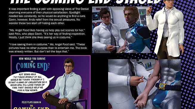 The Coming End: Behind the Scenes NSFW Art Book