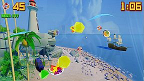 Fruit Slice by Motion Capture