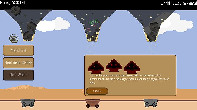 Sandfall: Rock Smash