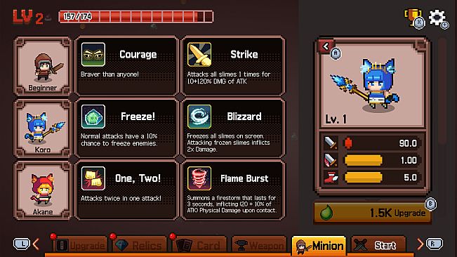 Slime Tempest - "Catgirl Survivor" Character Unlocked! "Akane" & "Koro"
