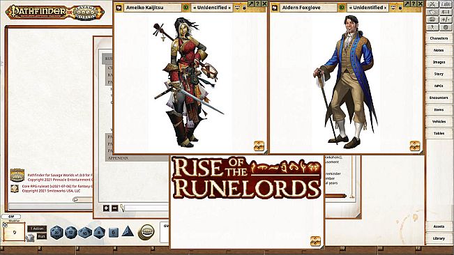 Fantasy Grounds - Pathfinder(R) for Savage Worlds: Rise of the Runelords! Book 1 - Burnt Offerings