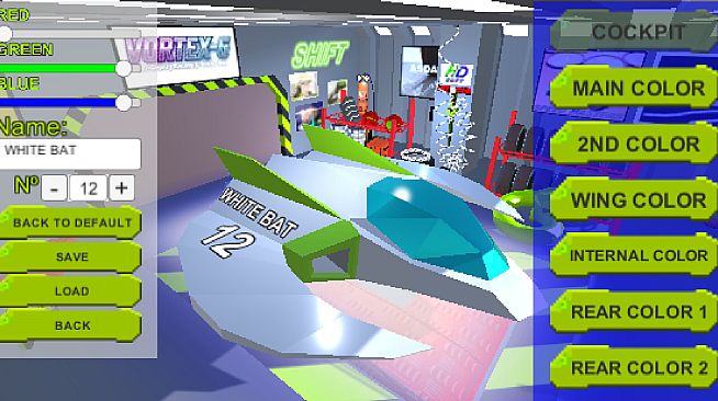 VORTEX-G: Anti-Gravity Racing & Track Editor