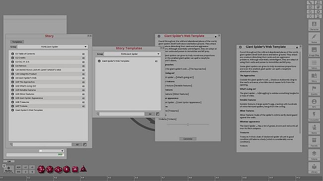 Fantasy Grounds - Monstrous Lair #7: Giant Spider's Web (Any Ruleset)