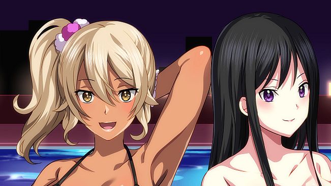 Horny Ladies at the Members-Only Pool After Dark