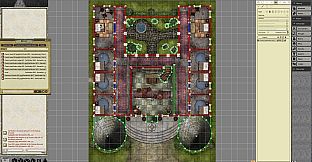 Fantasy Grounds - Pathfinder RPG - GameMastery Flip-Mat - Classic Pathfinder Lodge