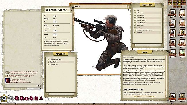 Fantasy Grounds - Rifts: The Tomorrow Legion Player’s Guide