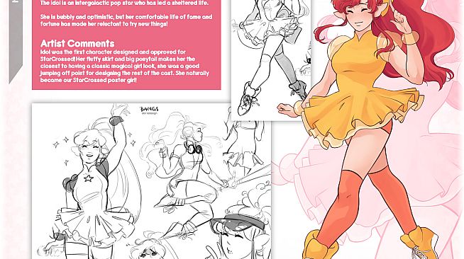 StarCrossed - Art Book & Comic