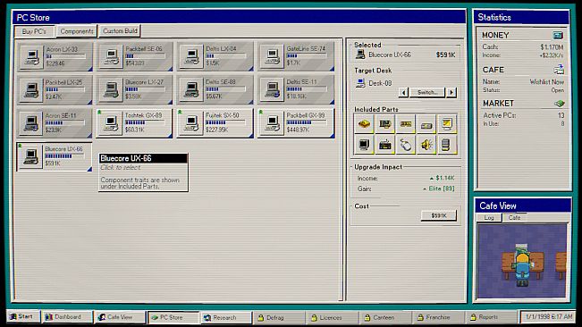Internet Cafe 98