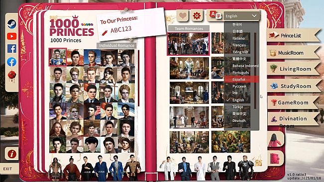 1000 Princes: Born to Love You