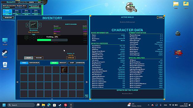 MARINE.EXE - Desktop RPG