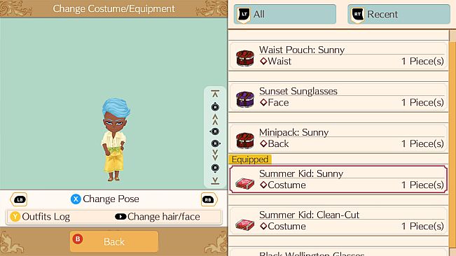 Summer Wear Set - WorldNeverland - Daily Life in the Elnea Kingdom