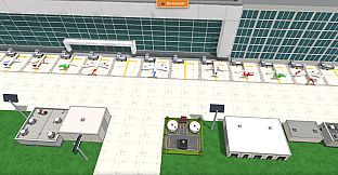 Pixel Airport Tycoon 3D