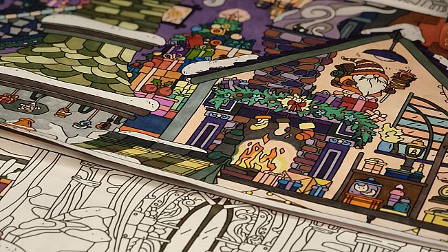 FIND KITTENS 8: Happy New Year - Coloring Book