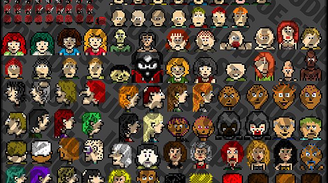 RPG Maker MV - Pixel Pack 2 Characters - Faces - Sideview Enemies