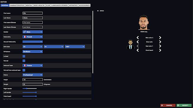 Pro Basketball Manager 2026 DataEditor