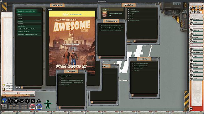 Fantasy Grounds - Orange Colored Sky