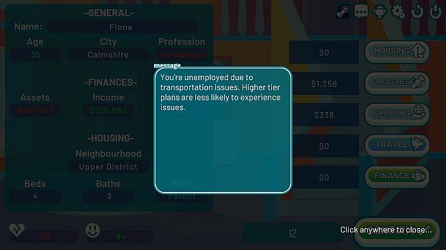 Personal Finance Simulator