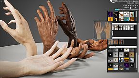 HAELE 3D - Hand Poses Pro - Drawing References