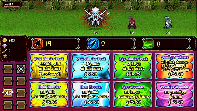 Card Storm Idle - Gold Starter Pack