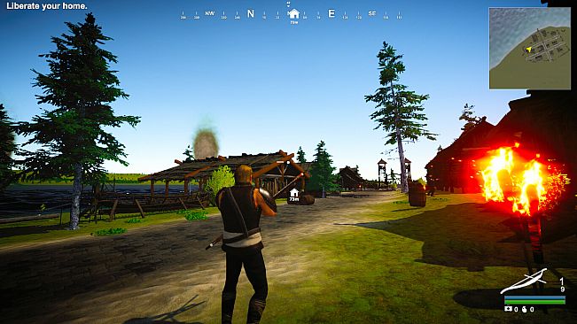 The Submerging Island