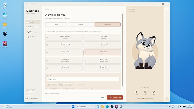 DeskHugs: Desktop Friends
