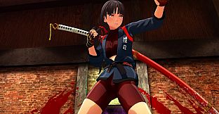 OneeChanbara ORIGIN - Exclusive Saki Costume: Tsubaki-Style Mortal Combat Gi Dark Navy