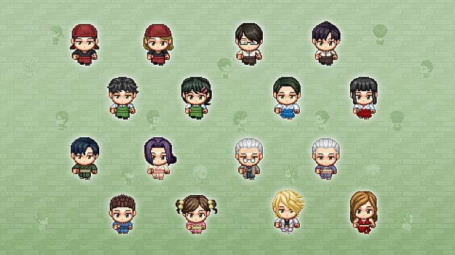 RPG Maker MV - SERIALGAMES LivingGoodCity Japanese City NPC SET 1