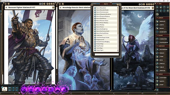 Fantasy Grounds - Dungeons & Dragons Forgotten Realms Heroes of Faerun
