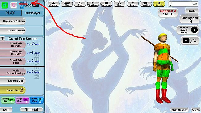 Figure Skating Legends: Triple XP