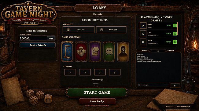 Tavern Game Night