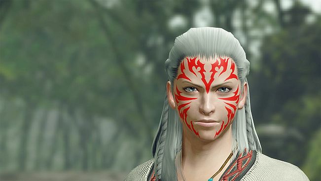 Monster Hunter Rise - "Risen" face paint