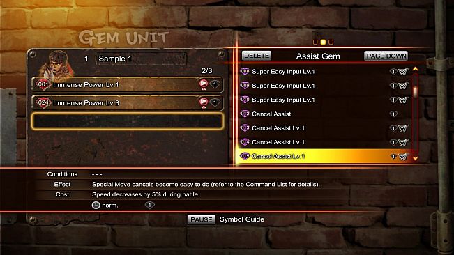 Street Fighter X Tekken: Gems Assist 4 