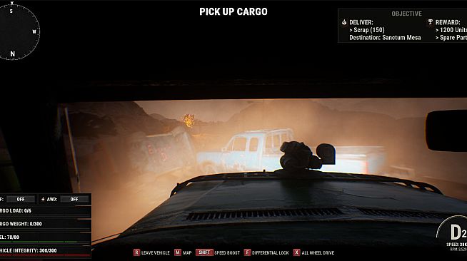 CARGO: Co-Op Delivery Simulator in Post Apocalyptic World
