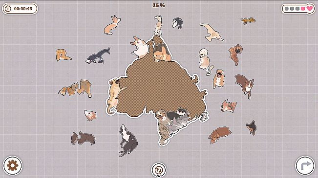 Dogs Huddled Together 挤在一起的狗狗们