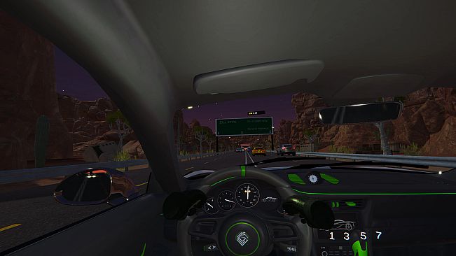 Grand Rush VR Highway Car Traffic Racing Simulator