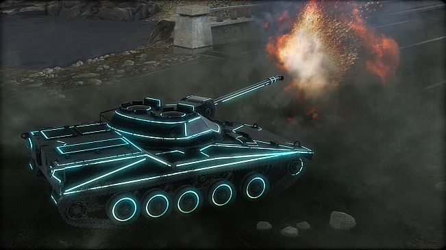 Armored Warfare - RDF-LT Skin Neon