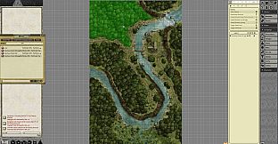 Fantasy Grounds - Pathfinder RPG - Pathfinder Flip-Mat: Enormous Forest