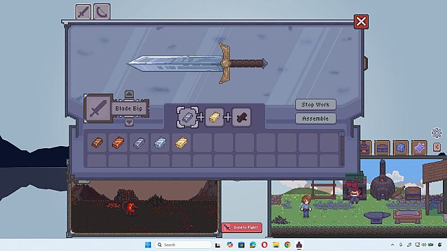 Idle Smith: Forge, Craft, Battle!
