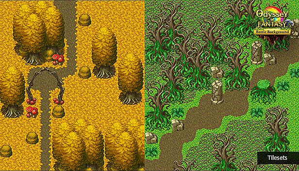 RPG Maker MZ - Odyssey of Fantasy: BattleBackground