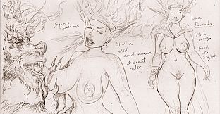 Dungeon of Delights: Enygmage Sketchbook I - Halloween Special