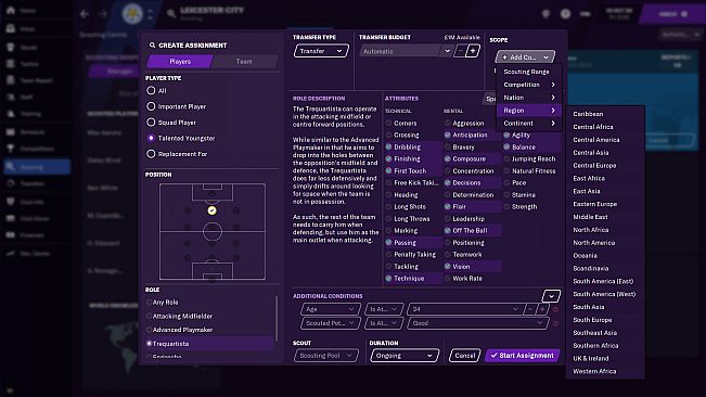 Football Manager 2021 Touch - Unlimited Scouting