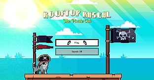 Rooftop Rascal: The Pirate Cat