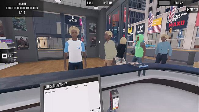 Video Game Store Simulator