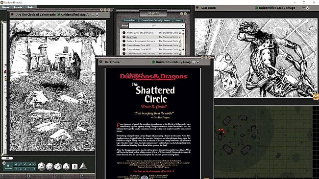 Fantasy Grounds - The Shattered Circle (2E)